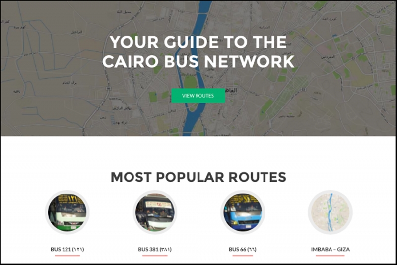 Routes d&amp;#39;autobus du Caire
